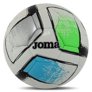 Мяч футбольный Joma DALI II 400649-211-T5 №5 PU серый-зеленый-синий 400649-211-T5 фото