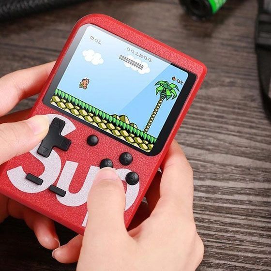Игровая приставка консоль Sup Game Box 500 игр, игровая консоль для телевизора. Цвет: красный ws76459-1 фото
