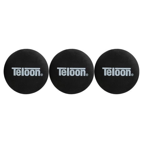 Набор мячей для сквоша TELOON TSQ0023 3шт черный TSQ0023 фото