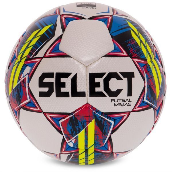 Мяч для футзала SELECT FUTSAL MIMAS V22 Z-MIMAS-WY №4 белый-желтый Z-MIMAS-WY фото