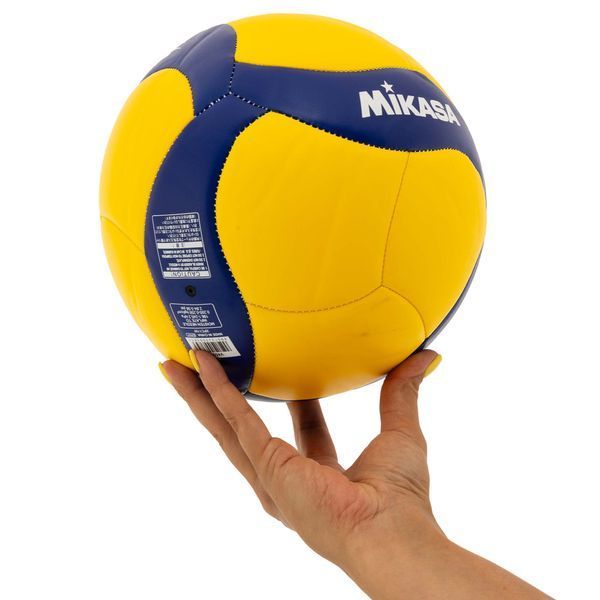 Мяч волейбольный MIKASA V455W №4 PU желтый-синий V455W фото