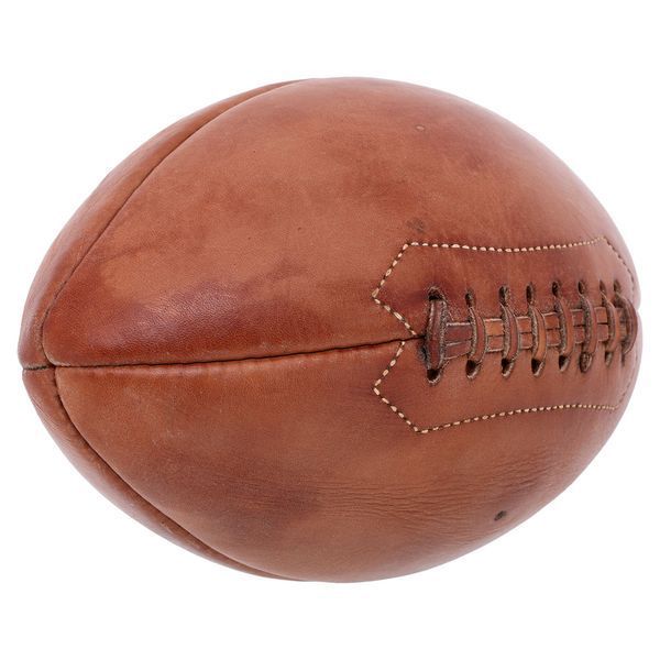 Мяч для американского футбола Retro Vintage Style Leather коричневый винтажный декор для дома или винтажной футбольной комнаты F-0262 размер 27х17см F-0262 фото
