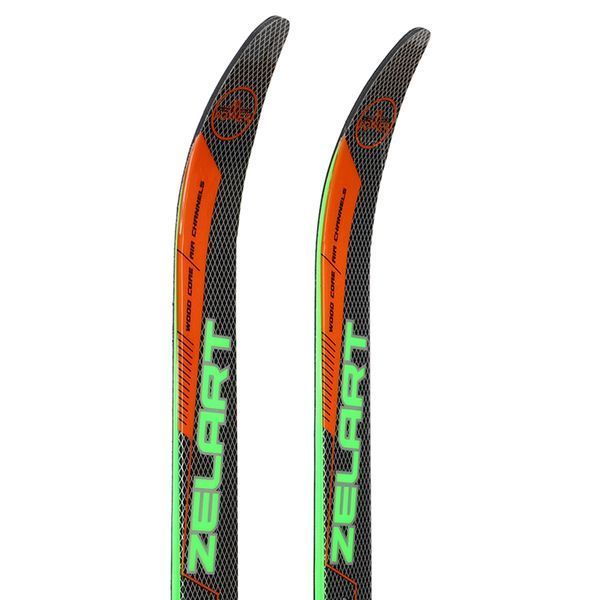 Лыжи беговые подростковые в комплекте с палками Zelart SK-0881-140B цвета в ассортименте SK-0881-140B фото