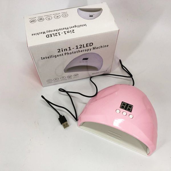 Сушарка для нігтів 36w FD 258 Beauty Nail, Лампа для сушіння гель-лаку будинку, Універсальна лампа для сушіння гель лаку ws41932 фото