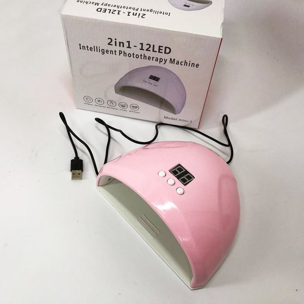 Сушарка для нігтів 36w FD 258 Beauty Nail, Лампа для сушіння гель-лаку будинку, Універсальна лампа для сушіння гель лаку ws41932 фото
