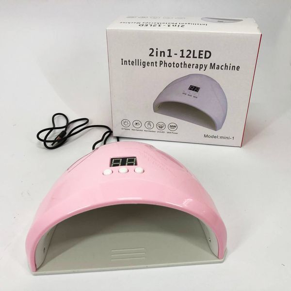 Сушарка для нігтів 36w FD 258 Beauty Nail, Лампа для сушіння гель-лаку будинку, Універсальна лампа для сушіння гель лаку ws41932 фото