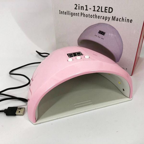Сушарка для нігтів 36w FD 258 Beauty Nail, Лампа для сушіння гель-лаку будинку, Універсальна лампа для сушіння гель лаку ws41932 фото