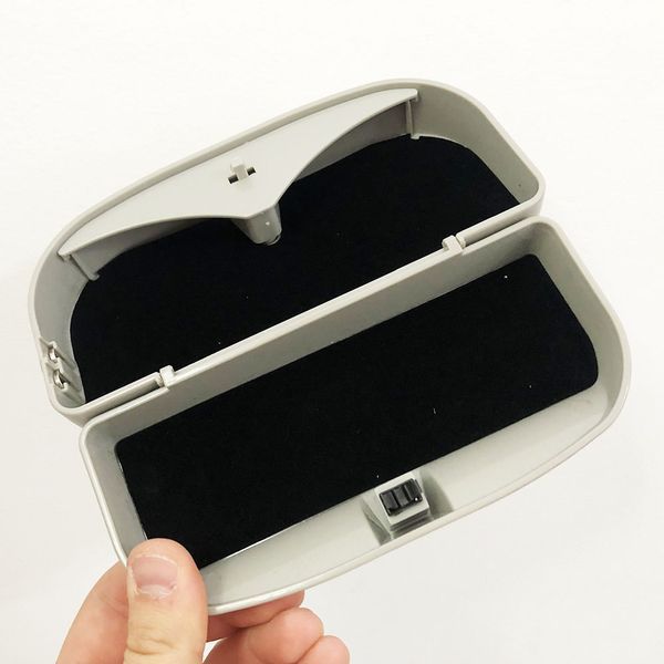 Футляр для очков в машину Visor Clamp магнитный. Цвет: серый ws49133-2 фото