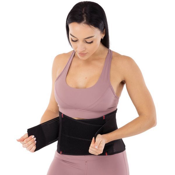 Пояс корсетний для спорту MUTE WAIST SUPPORT 9173 розмір S-L чорний S 9173 фото