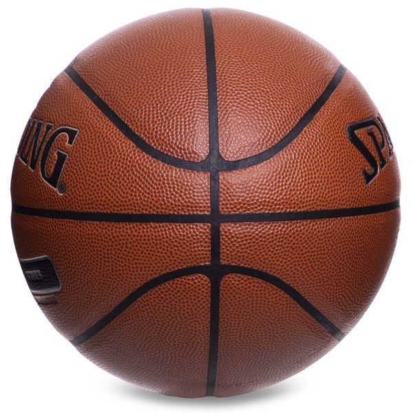 М'яч баскетбольний SPALDING NBA SILVER SERIES 76018Z розмір 7 коричневий 76018Z фото
