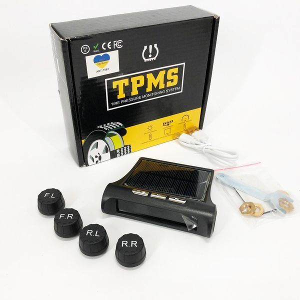 Система контроля давления в шинах TPMS+SOLAR внешние датчики ws35542 фото