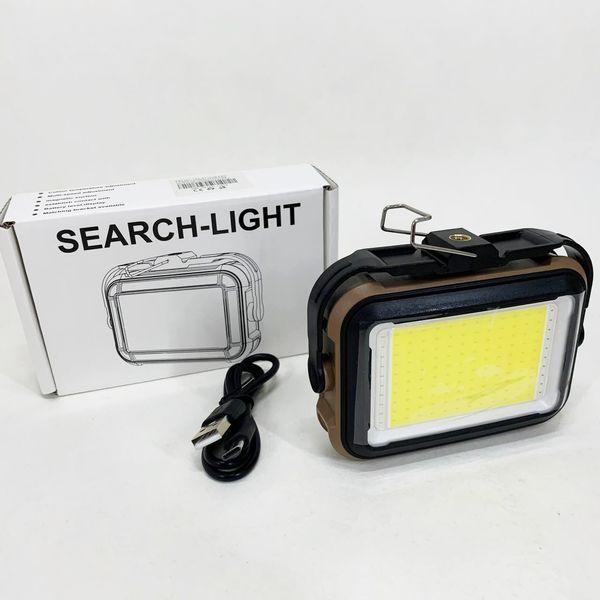 Ліхтар кемпінг TZD-01-COB(White+Yellow+Red+Blue)-PRO Power Bank ws14344 фото