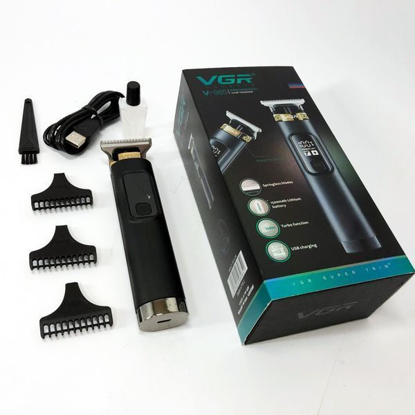 Машинка для стрижки волосся VGR V-985, Машинка для стрижки, Підстригальна машинка ws99786 фото