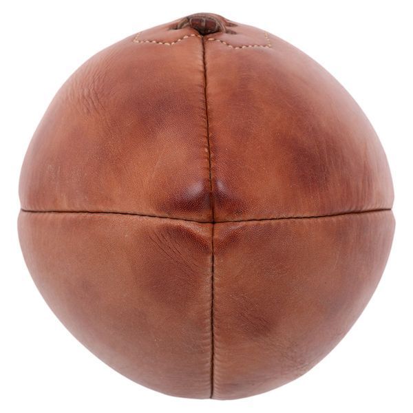 Мяч для американского футбола Retro Vintage Style Leather коричневый винтажный декор для дома или винтажной футбольной комнаты F-0262 размер 27х17см F-0262 фото