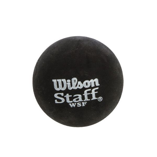 Мяч для сквоша WILSON STAFF SQUASH 2 BALL YEL DOT WRT617600 2шт черный WRT617600 фото