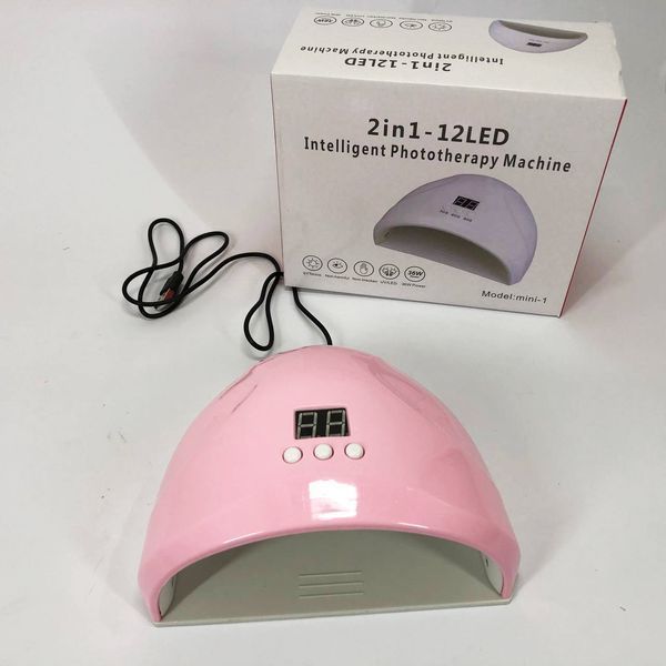 Сушарка для нігтів 36w FD 258 Beauty Nail, Лампа для сушіння гель-лаку будинку, Універсальна лампа для сушіння гель лаку ws41932 фото