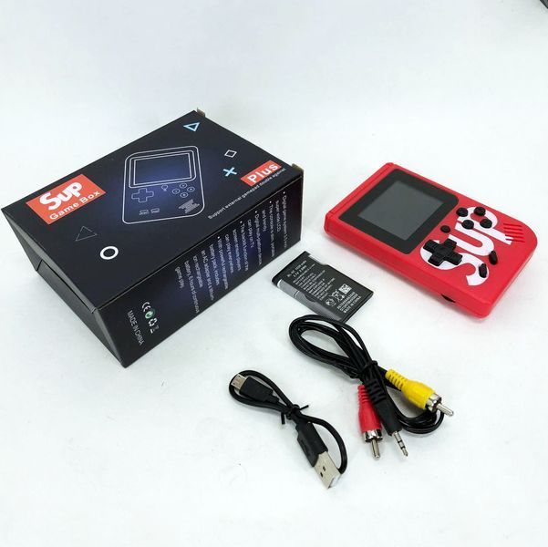 Игровая приставка консоль Sup Game Box 500 игр, игровая консоль для телевизора. Цвет: красный ws76459-1 фото