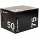Бокс плиометрический тумба для кроссфита Плиобокс Wood Plyo box Zelart TA-4774-2 1шт 75см черный TA-4774-2 фото 1