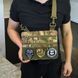 Сумка-кобура мультикам наплечная с липучкой для шевронов, тактическая сумка мужская из кордуры ws53896 фото 37