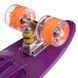 Пенні борд Penny Board круїзер пластиковий з колесами які світяться та ручкою для перенесення 24' SP-Sport SK-2306-6 бузковий SK-2306-6 фото 4