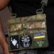 Сумка-кобура мультикам наплечная с липучкой для шевронов, тактическая сумка мужская из кордуры ws53896 фото 2