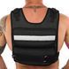 Жилет утяжелитель с регулируемым весом Zelart WEIGTH VEST TA-7805-20 вес-0,5-20кг черный TA-7805-20 фото 9