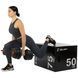 Бокс плиометрический тумба для кроссфита Плиобокс Wood Plyo box Zelart TA-4774-2 1шт 75см черный TA-4774-2 фото 15