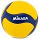 Мяч волейбольный MIKASA V455W №4 PU желтый-синий V455W фото 1