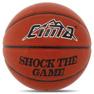 Мяч баскетбольный CIMA BA-9036 SHOCK THE GAME размер 7 коричневый BA-9036 фото