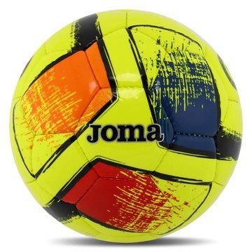 Мяч футбольный Joma DALI II 400649-061-T5 №5 PU оранжевый-синий-красный 400649-061-T5 фото