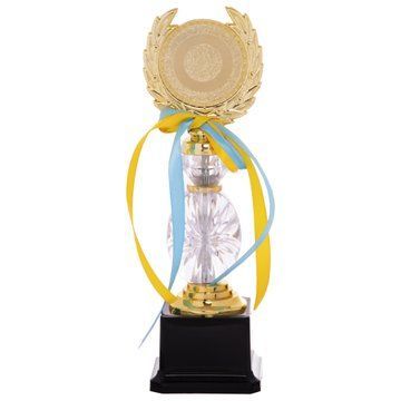 Фигура наградная эмблемоноситель SP-Sport Лавровый венок YK-138 высота 26см золото YK-138 фото