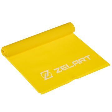 Лента эластичная для фитнеса и йоги Zelart FI-6306-1_2 цвета в ассортименте FI-6306-1_2 фото