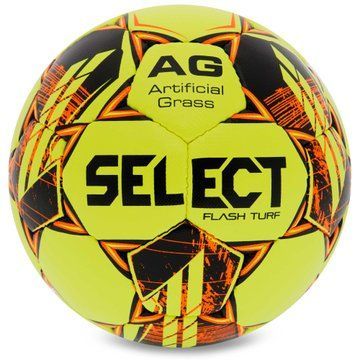 Мяч футбольный SELECT FLASH TURF FIFA BASIC V23 FLASH-TURF-YOR №4 желтый-оранжевый FLASH-TURF-YOR фото