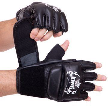Перчатки для смешанных единоборств MMA TOP KING Ultimate TKGGU S-XL цвета в ассортименте XL TKGGU фото