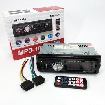 Автомагнитола MP3-1096 BT ISO со съемной панелью 4х50W, Магнитофон для машины авто автомобиля ws56221 фото