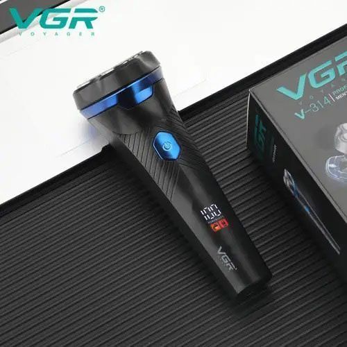 Електробритва VGR V-314 для чоловіків, роторна для вологого та сухого гоління, машинка чоловіча для гоління. ws48521 фото