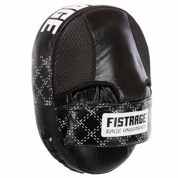 Лапа боксерская изогнутая тренировочная кожа FISTRAGE VL-4308 23x17x6см 2штуки цвета в ассортименте VL-4308 фото