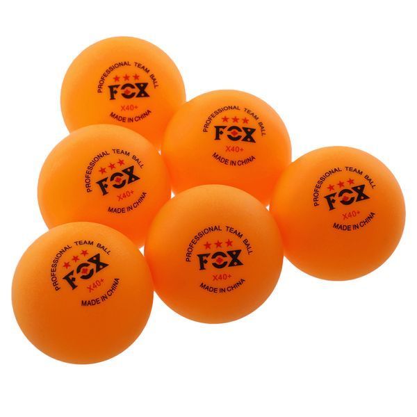 Набор мячей для настольного тенниса в пластиковом боксе FOX MT-8589 60шт цвета в ассортименте MT-8589 фото