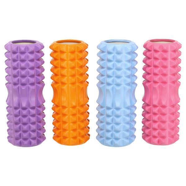 Ролер масажний циліндр (ролик мфр) 33см Grid Spine Roller SP-Sport FI-5847 кольори в асортименті FI-5847 фото