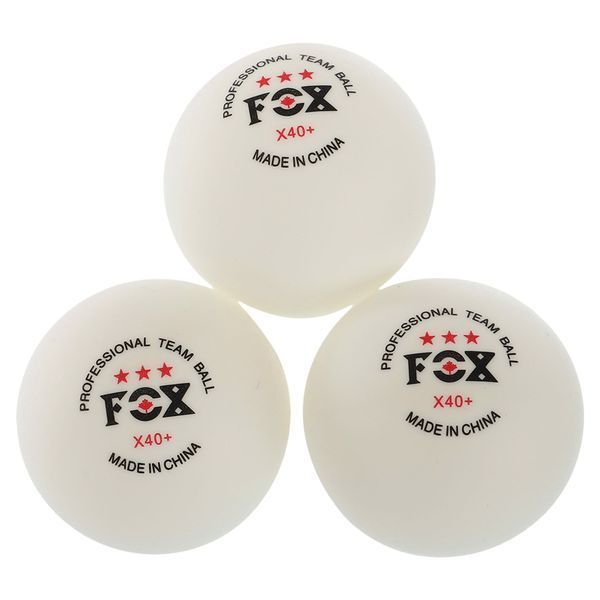 Набор мячей для настольного тенниса в пластиковом боксе FOX MT-8589 60шт цвета в ассортименте MT-8589 фото