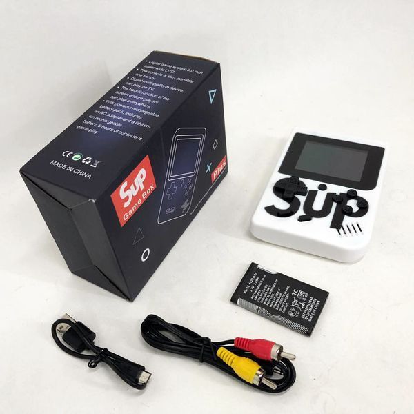 Игровая приставка консоль Sup Game Box 500 игр, Ретро приставка денди, Тетрис приставка. Цвет: белый ws76459-2 фото