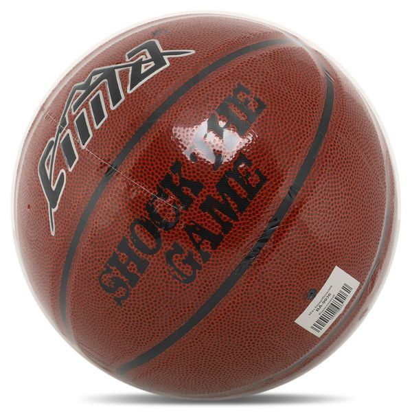 М'яч баскетбольний CIMA BA-9036 SHOCK THE GAME розмір 7 коричневий BA-9036 фото