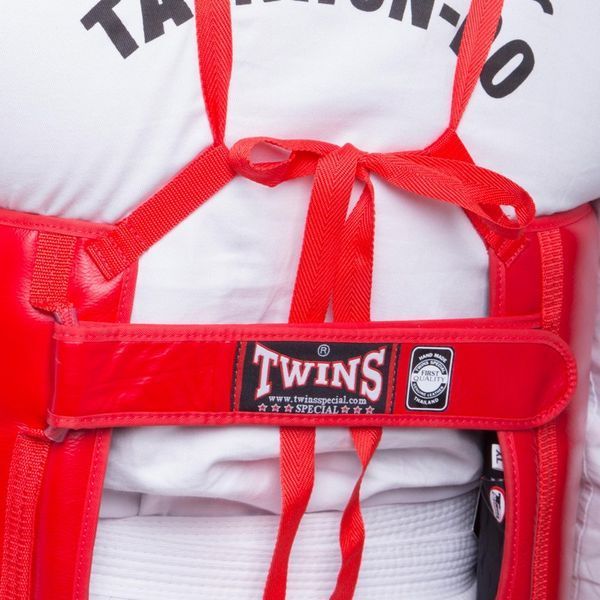 Жилет защитный для тайского бокса и кикбоксинга TWINS BOPL2 р. XL BOPL2 фото