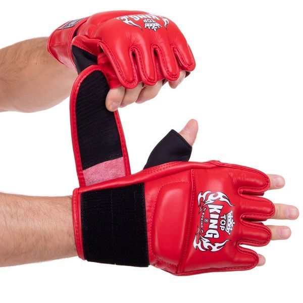 Перчатки для смешанных единоборств MMA TOP KING Ultimate TKGGU S-XL цвета в ассортименте XL TKGGU фото