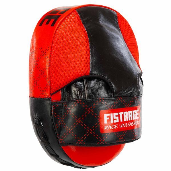 Лапа боксерская изогнутая тренировочная кожа FISTRAGE VL-4308 23x17x6см 2штуки цвета в ассортименте VL-4308 фото