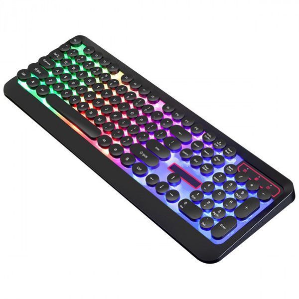 Комплект провідна клавіатура та мишка з LED підсвічуванням UKC HK-3970 ws23414 фото