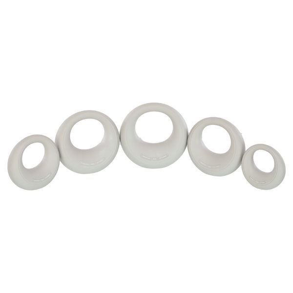 Гиря цільна з TPR покриттям Star Moon SP-Sport SC-80145-25LB вага 11,3 кг кольори в асортименті SC-80145-25LB фото