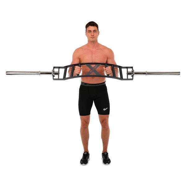 Гриф швейцарский мультихват Multi Grip Swiss Bar MDbuddy TA-3344 длина 2,12м o50мм черный TA-3344 фото