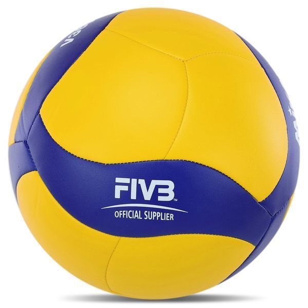 М'яч волейбольний MIKASA V360W №5 PU жовтий-синій V360W фото