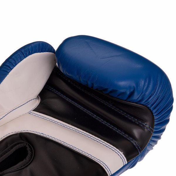Перчатки боксерские на липучке PU UFC PRO Fitness UHK-75114 18 унций синий 18 унции UHK-75114 фото